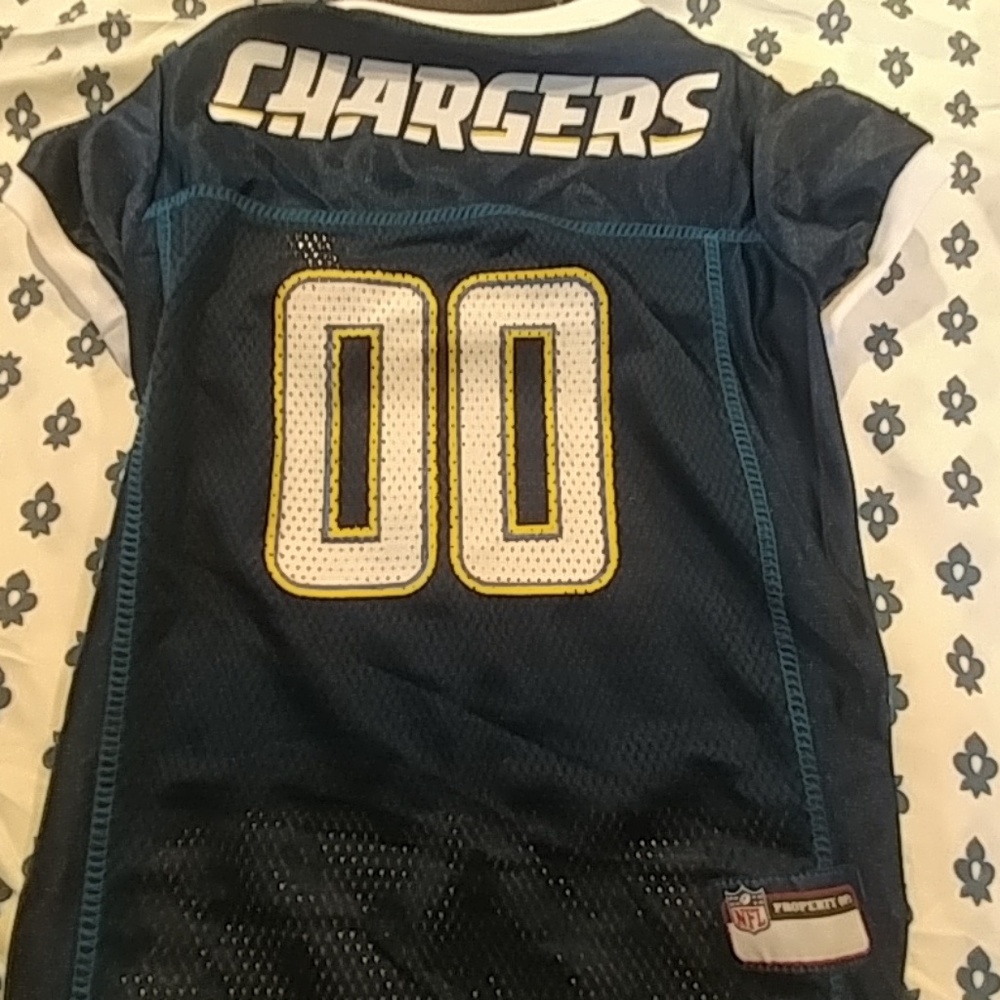 NFL Chargers mesh large jersey